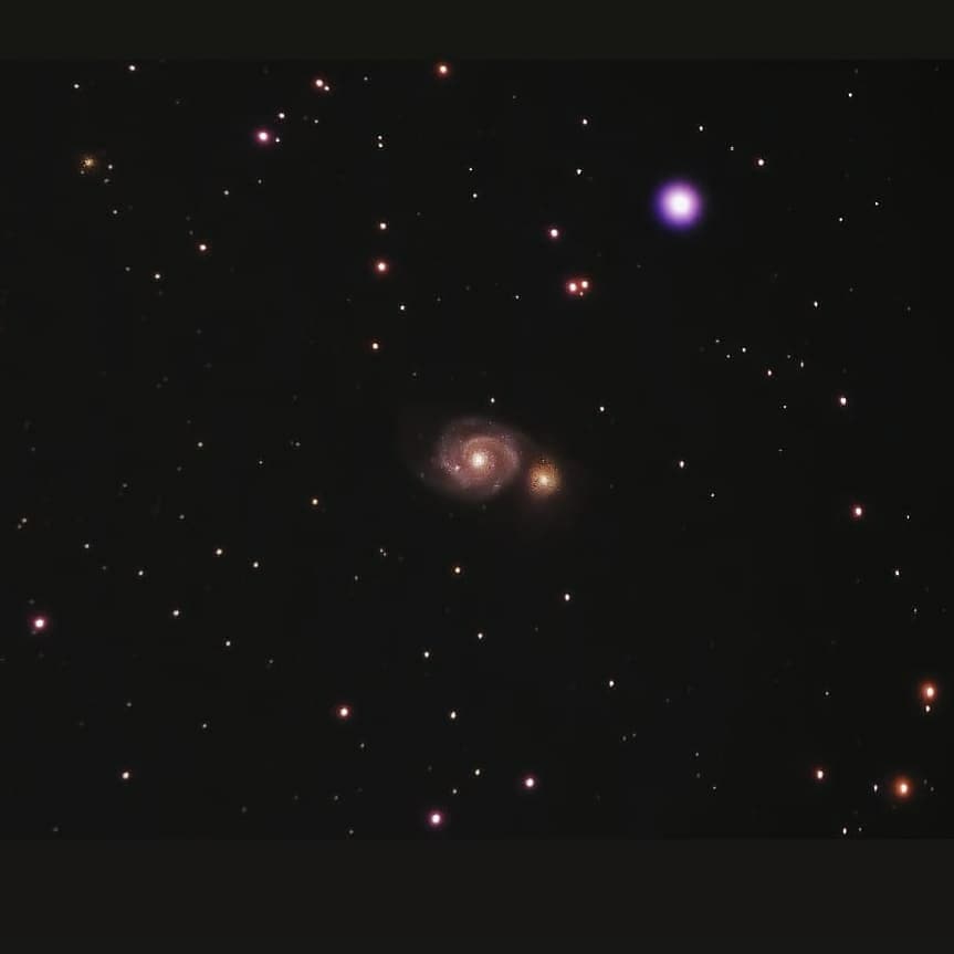 The Whirlpool Galaxy (Messier 51)